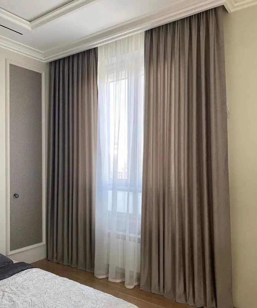 Menjual Gorden Pasang Wallpaper Korden Gordeng Horden Roller Blind