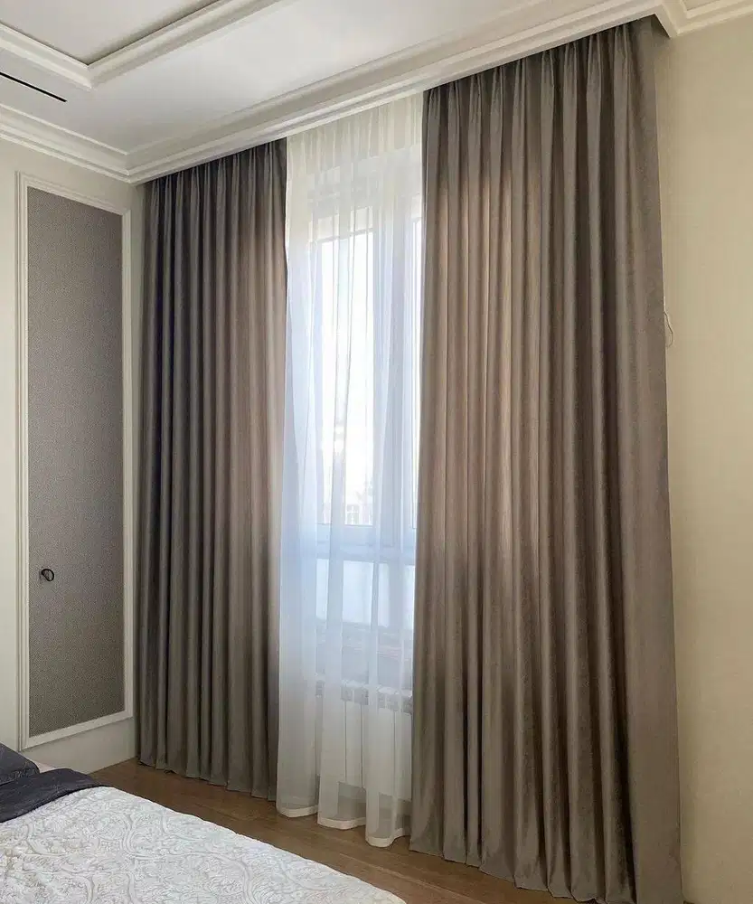 Menjual Gorden Pasang Wallpaper Korden Gordeng Horden Roller Blind