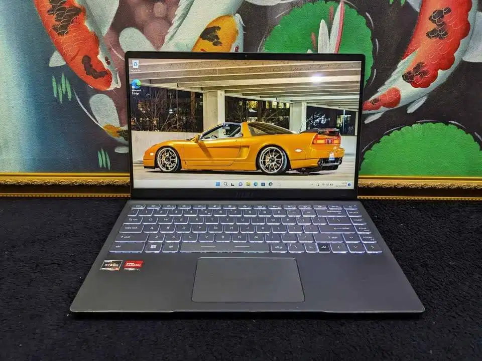 Laptop MSI Modern Slim 14 Ryzen 5 5500U 8/512 Slim Siap Pakai