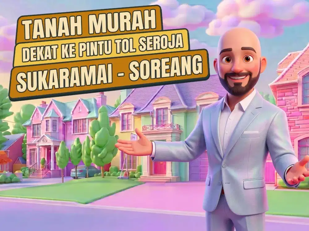 JUAL TANAH DI SUKARAMAI, KATAPANG, SOREANG, KAB BANDUNG.