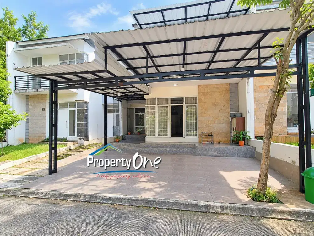 Jual Rumah Asri 2 Lantai di Serpong Natura City, Carport Muat 2 Mobil, Dekat UNPAM, Paradise Walk, Stasiun Rawa Buntu & Tol Serpong–Bintaro