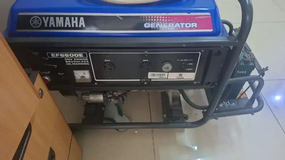 Mesin genset yamaha ef 6600