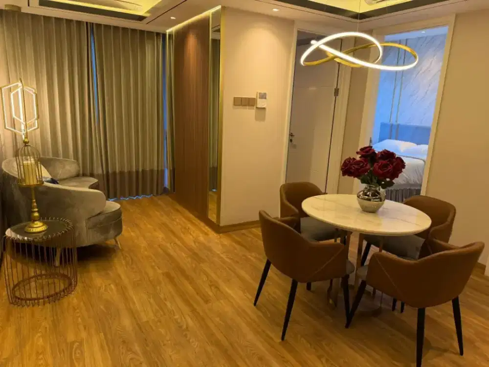 Di jual apartemen lariz lantai 2, full interior, very good condition