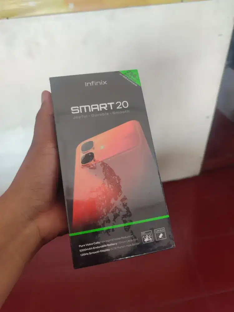 new infinix smrt 20 ram4/256 garansi resmi 1 tahun