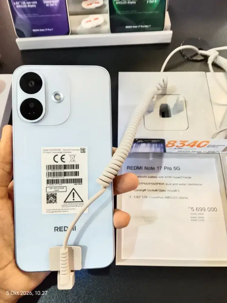 Xiaomi redmi note 17 pro 5G