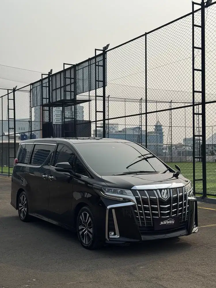 TOYOTA ALPHARD SC 2018 Hitam Facelift