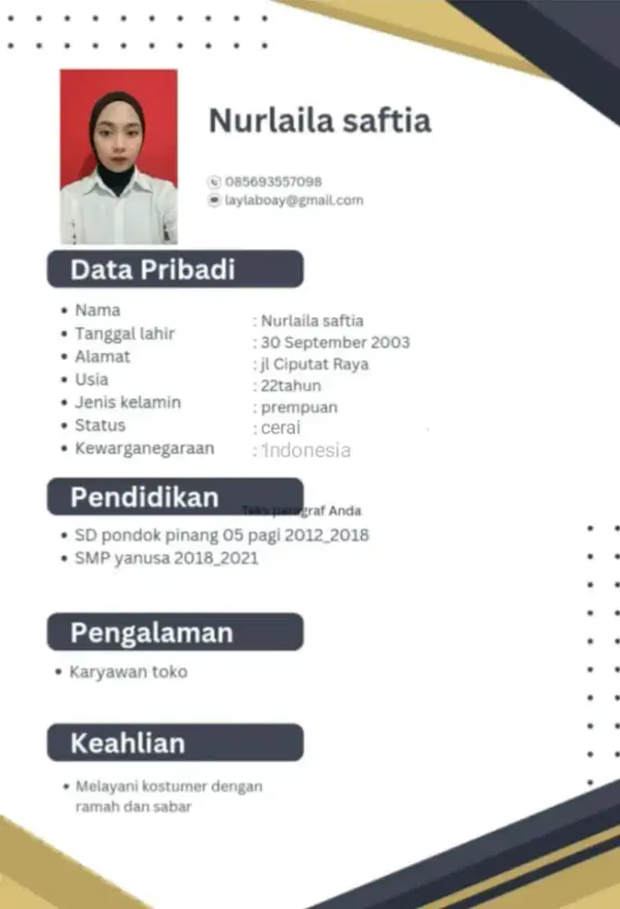 Nyari kerjaan jakarta selatan