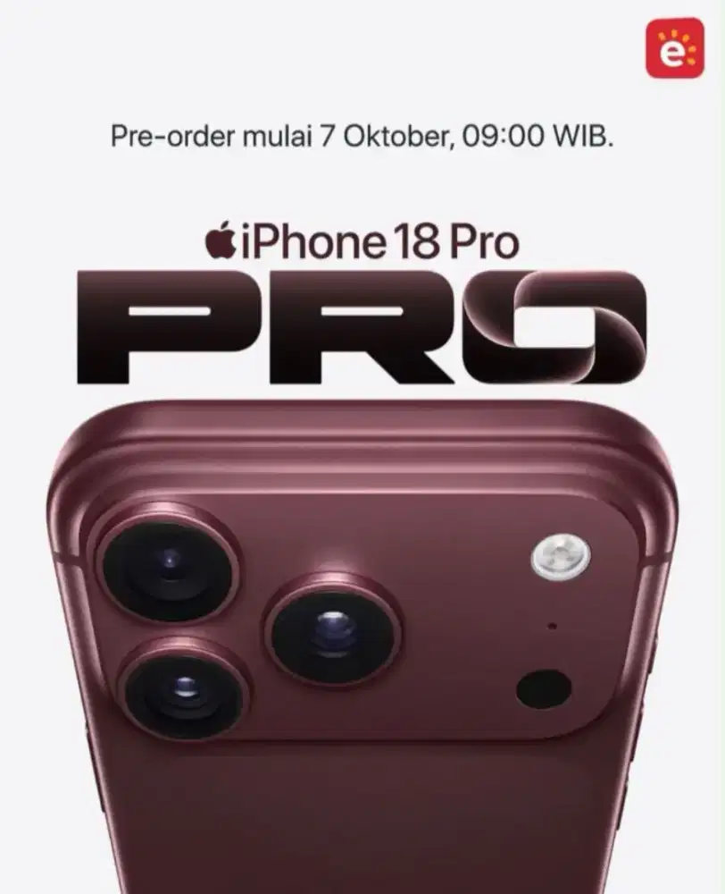 PROMO PO IPHONE 18 PROMAX
