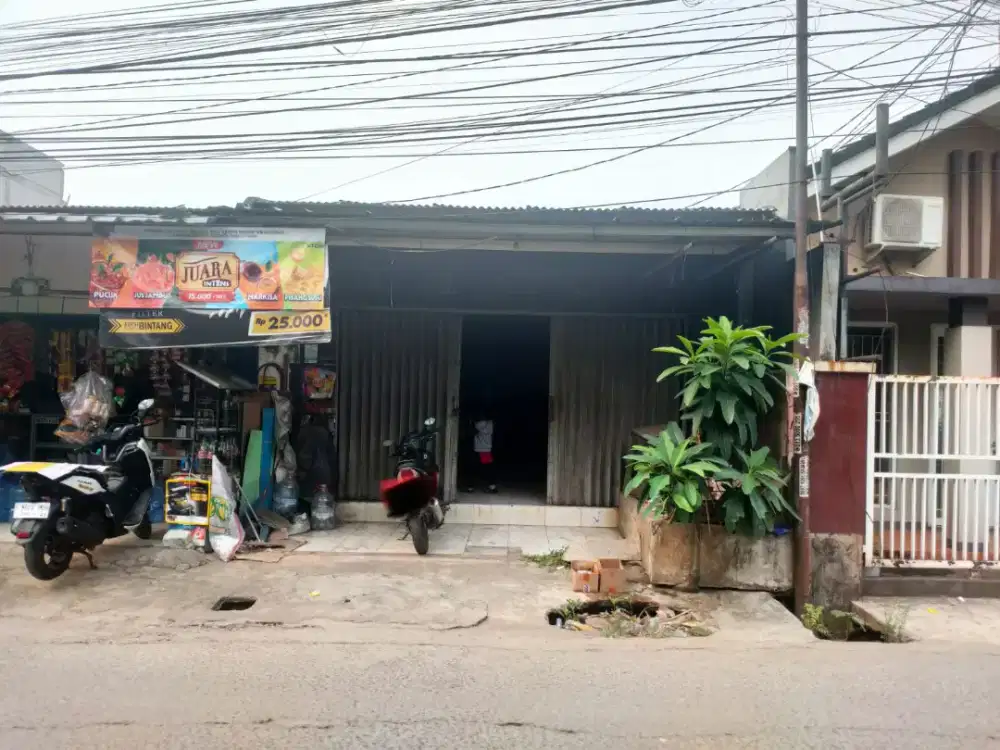 Disewakan kios pinggir jalan