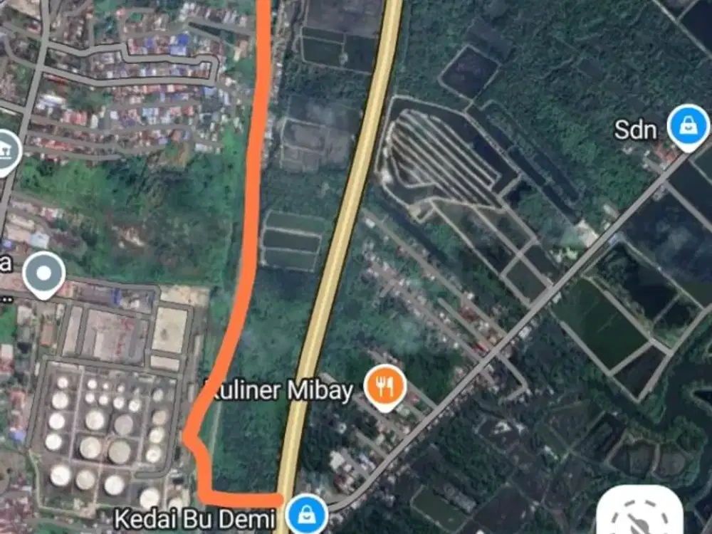 DIJUAL TANAH INDUSTRI ±22 HEKTAR  JL. MEDAN – BELAWAN, MEDAN, SUMATERA UTARA
