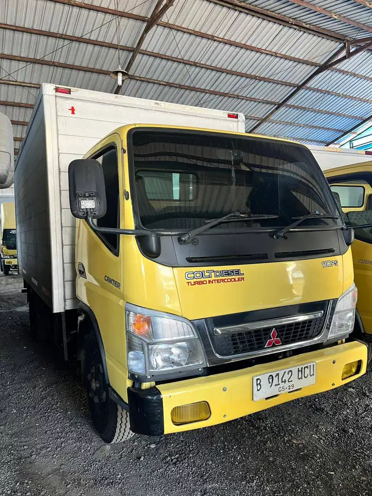 TRUK Mitsubishi FE 73 Box Alumunium 2019 Siap Pakai