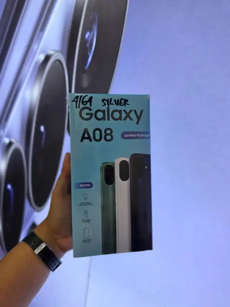 SAMSUNG GALAXY A08 GARANSI RESMI 1 TAHUN