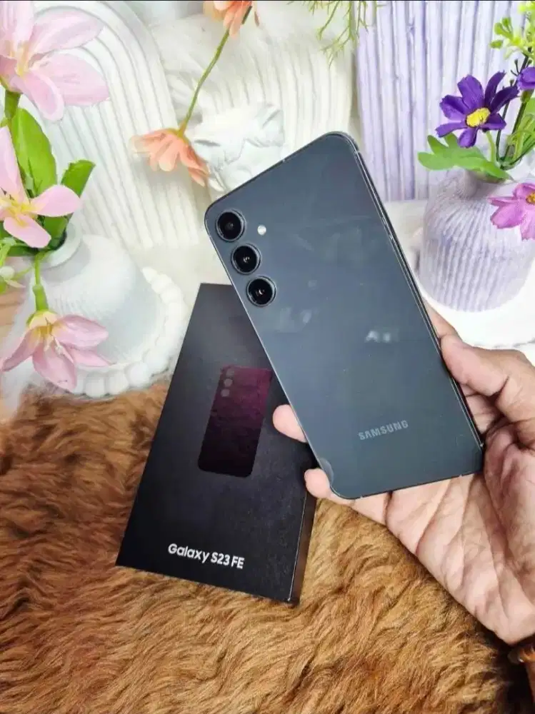 Samsung s23 fe 128GB second lengkap siap pakai