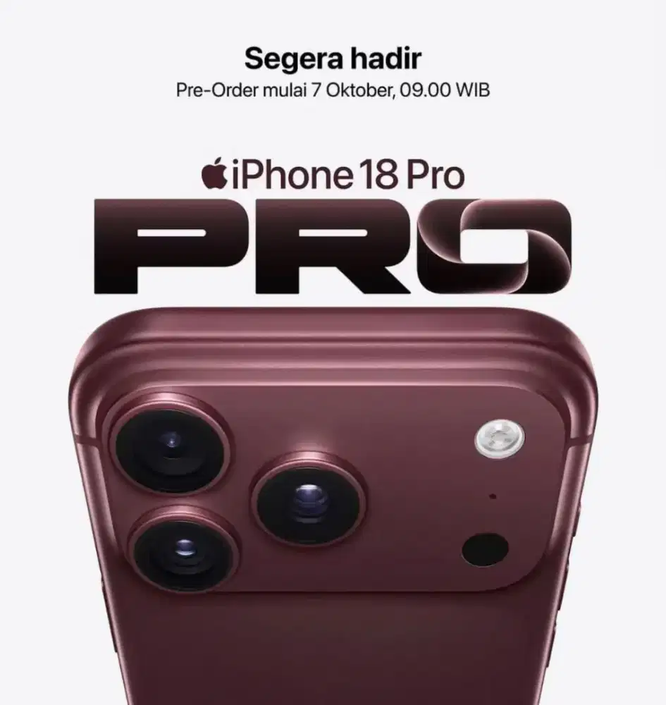 Pree Order iphone terbaru