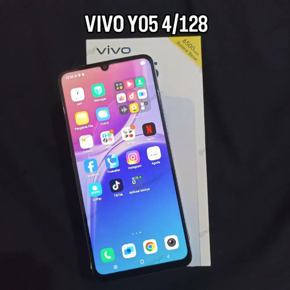 VIVO Y05 4/128 SECOND LIKE NEW