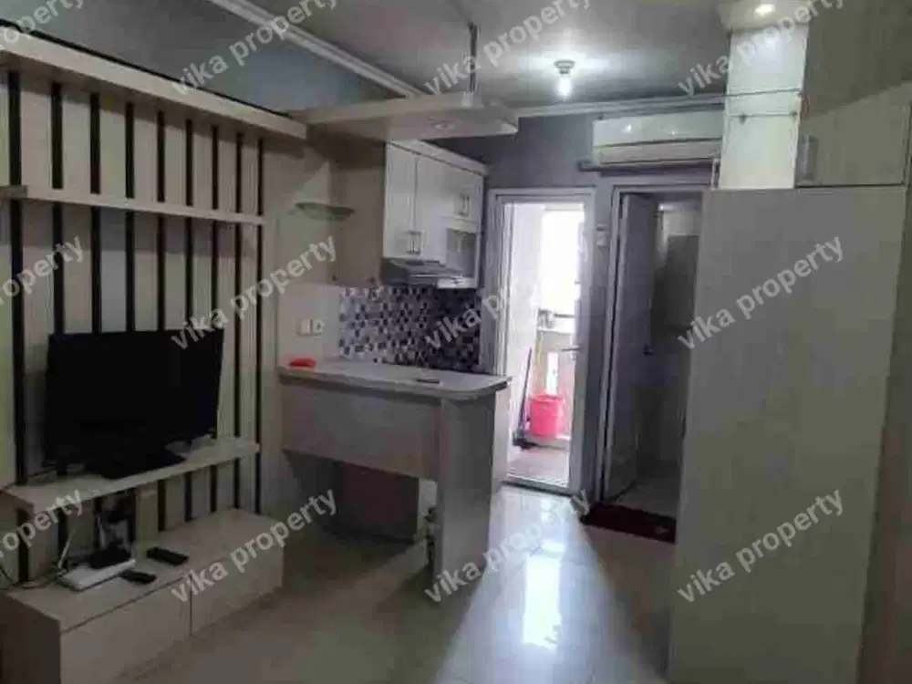 Apartemen Green Pramuka Tower Chrisan Full Furnish Jual Cepat Siap huni