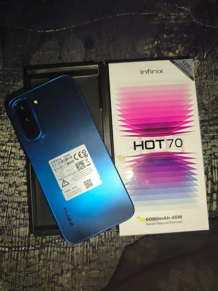 INFINIX HOT 70 LIKE NEW BLUE