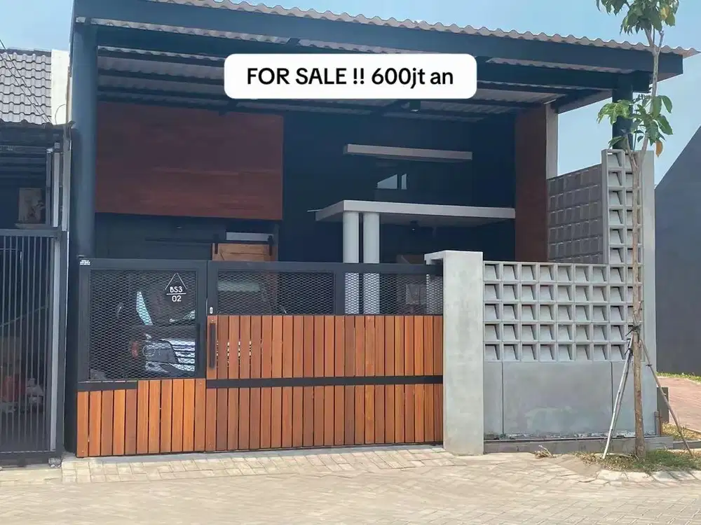 RUMAH SIAP HUNI SURYA BREEZE JAYALAND GEDANGAN DI BAWAH PASARAN