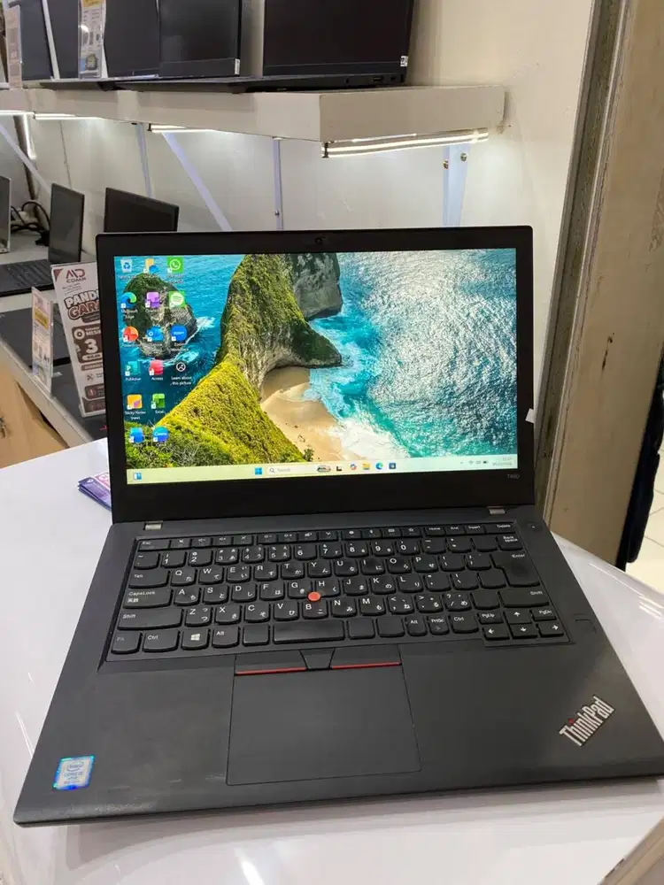 LAPTOP LENOVO THINKPAD T480 CORE I5 GEN 8 RAM 8GB SSD 256GB