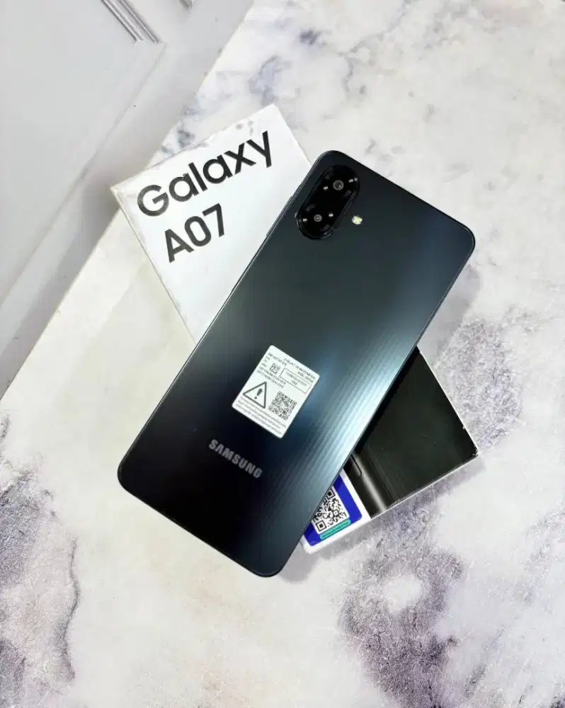 Samsung A07 8/256 black sein lengkap