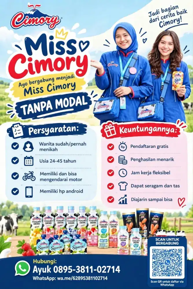 Lowongan Pekerjaan Miss Cimory