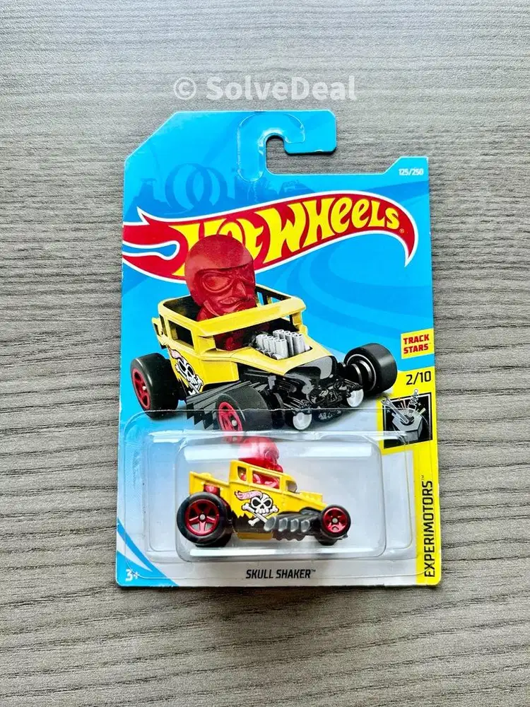 Hot Wheels Skull Shaker 2019 Yellow