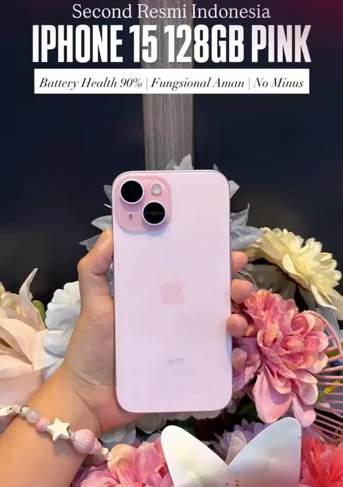 Iphone 15 128 GB Second Resmi Indo