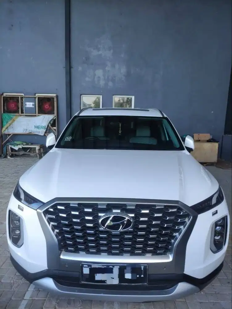 Hyundai Palisade 2.2 LX2 CRDI 2WD AT 2021-Putih Mulus & Siap Pakai