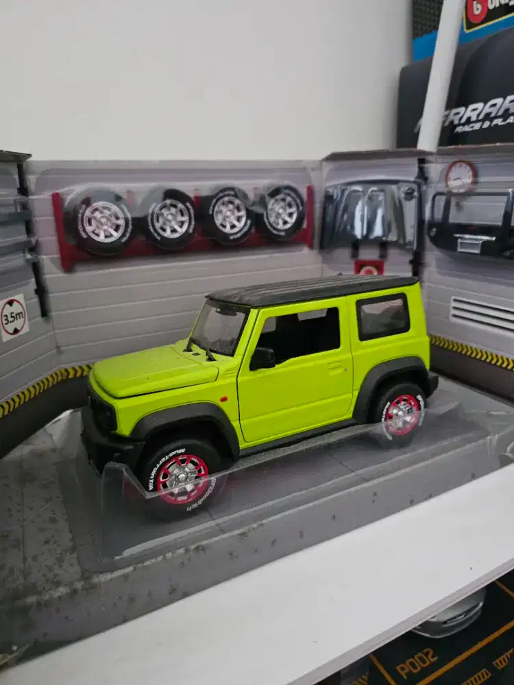 Jual Diecast CCA Suzuki Jimny Full Aksesoris 1:18