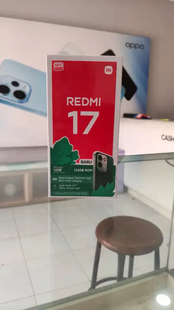 REDMI 17 6+6/128 GARANSI RESMI BARUU SEGEL