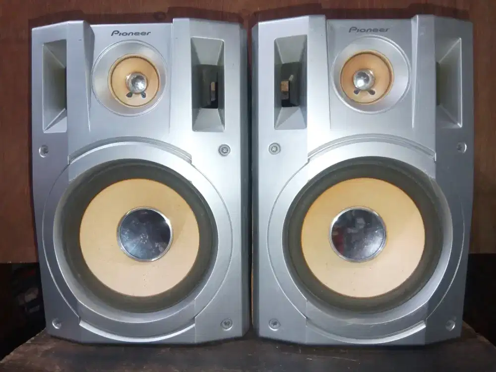 Pioneer Speaker 6 in 100 watts RMS, full ori, box utuh, merk Japan