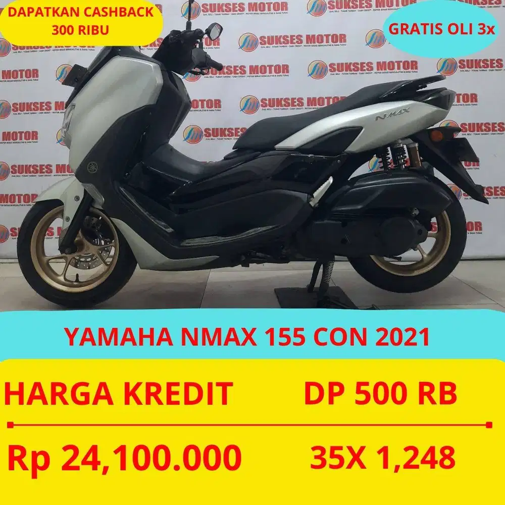YAMAHA NMAX 155 CON 2021 DP MURAH 500 RIBU GUYSS