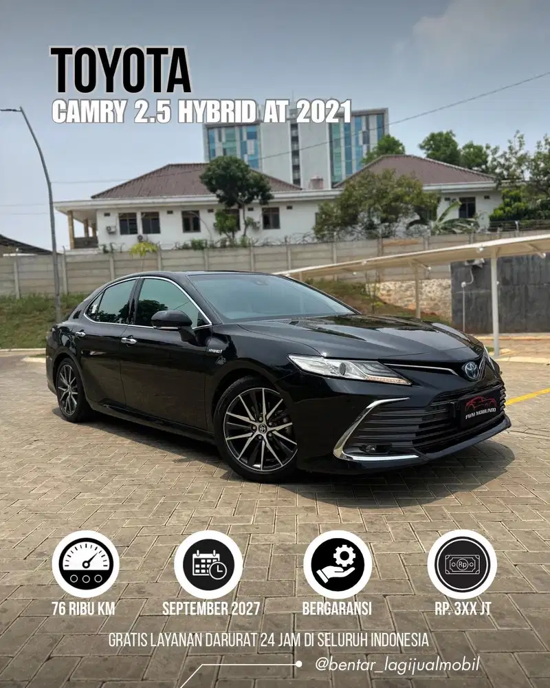 Toyota Camry 2.5 Hybrid AT 2021