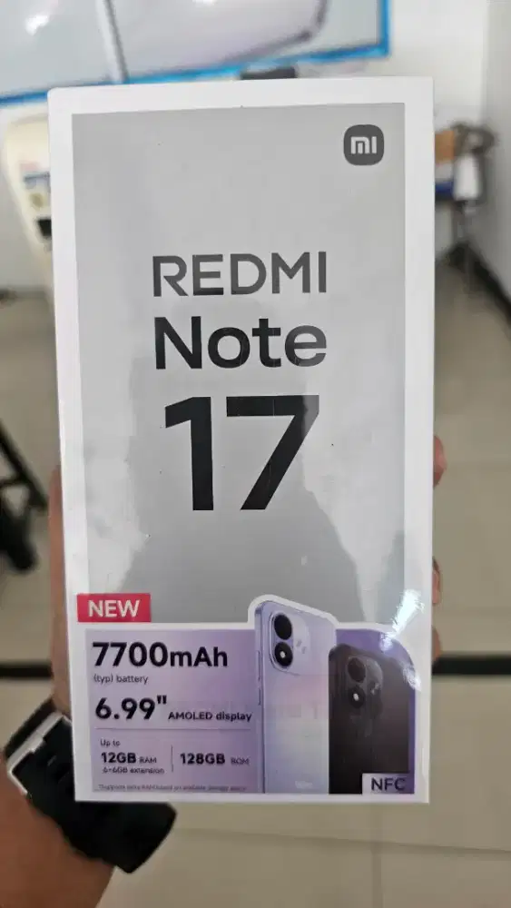 Kredit hp xiaomi note 17 16gb 256gb bebas bunga free angsuran