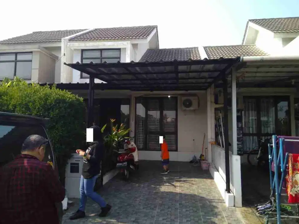 Jual rumah siap huni graha raya bintaro dekat exit tol alam sutera