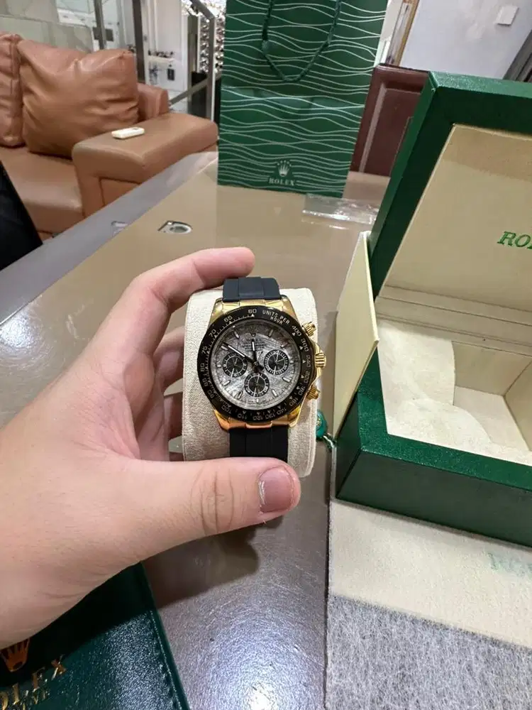 Rolex Daytona 116518LN Meteorite Yellow Gold Fullset 2022