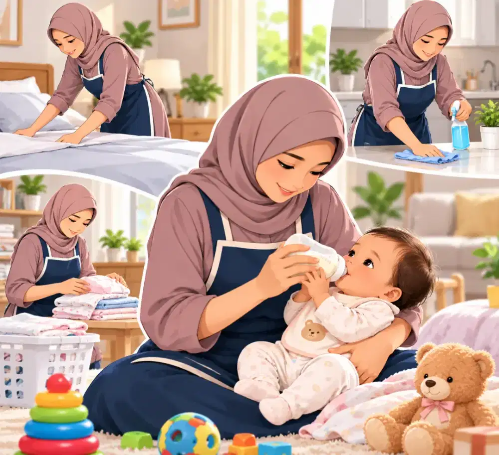Dibutuhkan Segera - ART Merangkap Baby Sitter