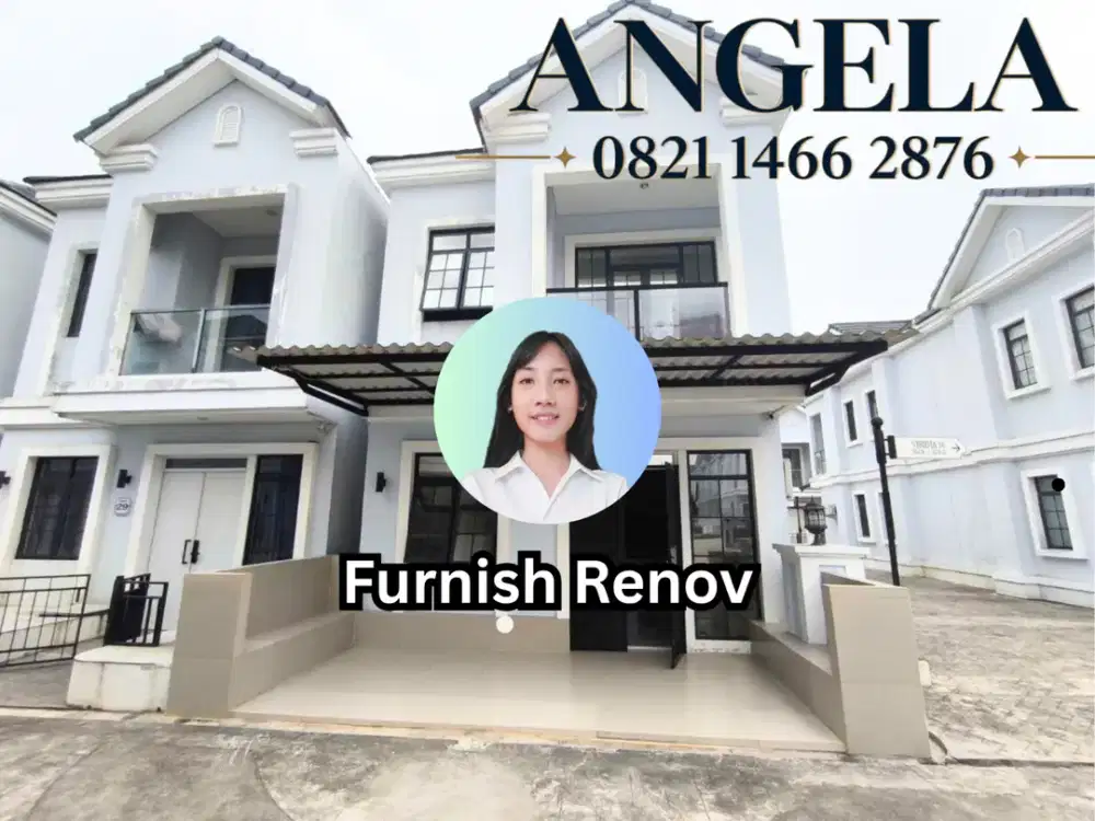 MODERN FURNISH 3 LANTAI RUANG TAMU SD RENOV LAVON SUVARNA SUTERA TANGERANG