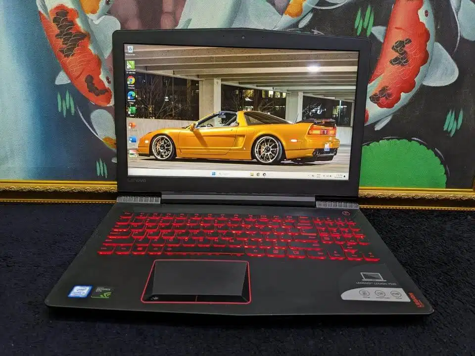 Laptop Lenovo Legion Y520 Core i5 7300HQ 8/128/500TB GTX 1050 4GB siap
