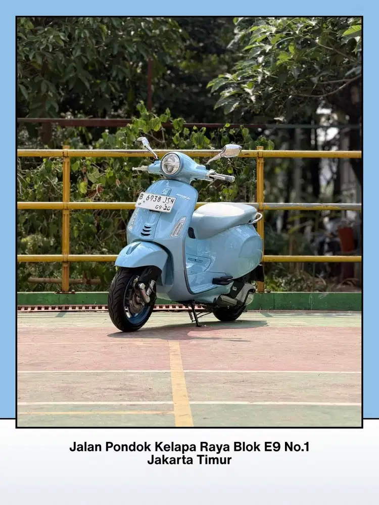 TERMURAH PIAGGIO VESPA PRIMAVERA S150 NEW MODEL TAHUN 2025 WARNA BLUE