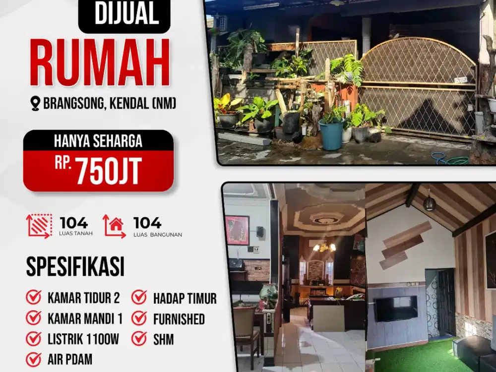Rumah Furnished di Kendal