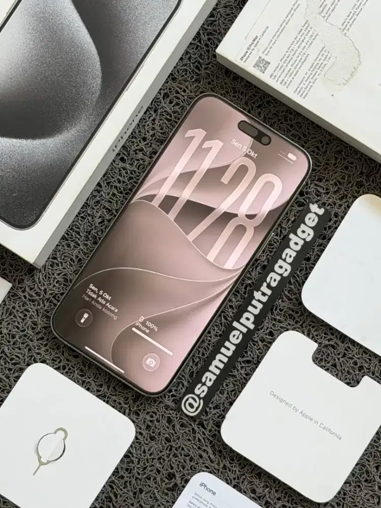 Apple iPhone 15 Pro Max 25GB iBox Fullset Original