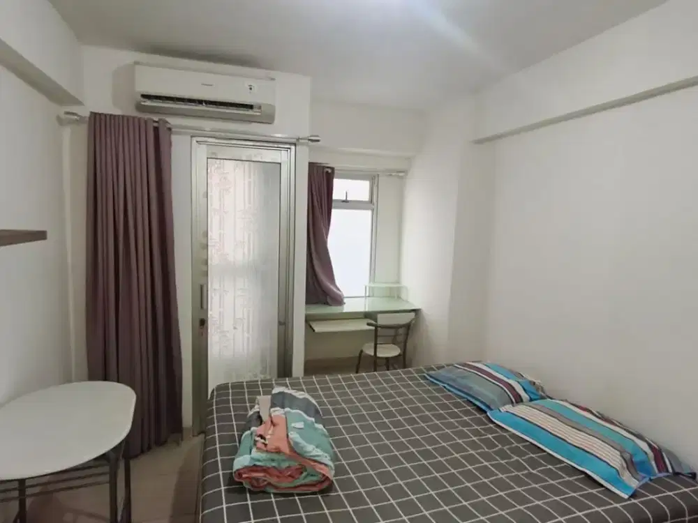 Disewakan Studio Apartemen Green Bay Pluit Jakarta Utara Cozy Unit & Langsung Nempel Mall