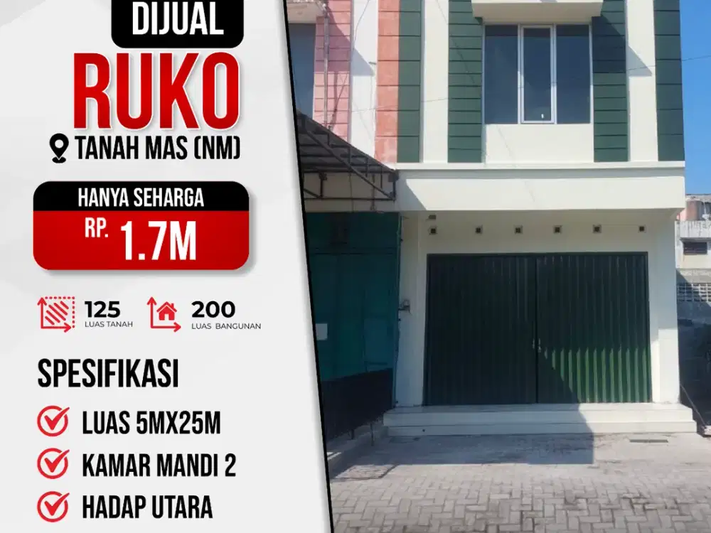Ruko di Tanahmas