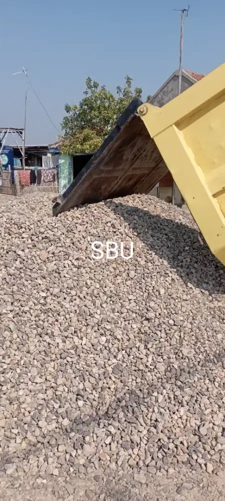 Batu split untuk cor.