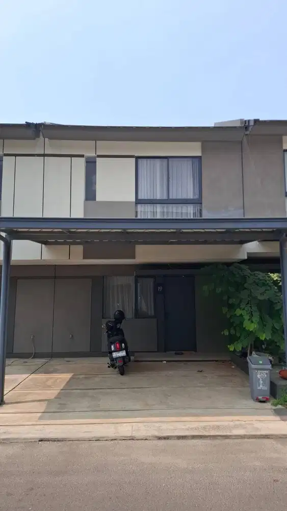 DISEWAKAN RUMAH PARK SERPONG Type X2 – 3BR | 3 AC | WATER HEATER | KIT
