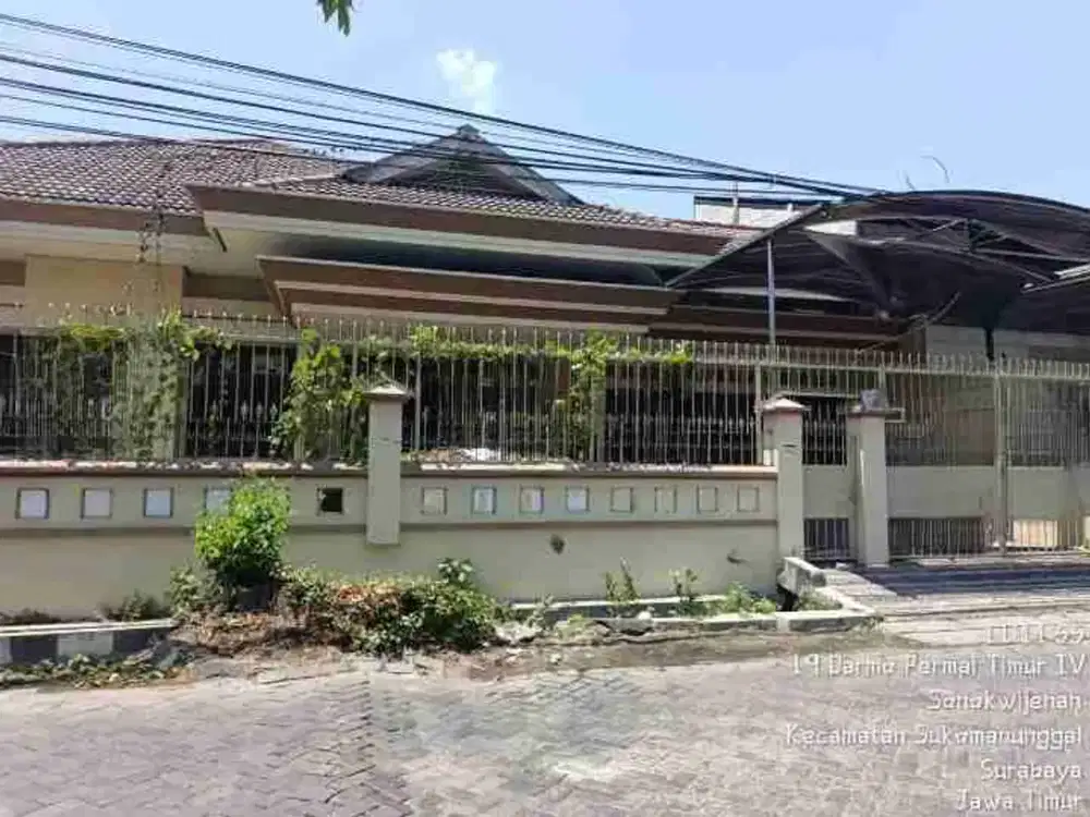 disewakan rumah di Darmo permai Timur Surabaya barat