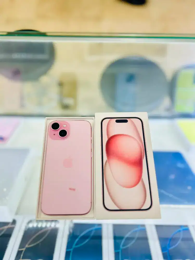 iPhone 15 256GB Pink BH 77% eks iBox Resmi original