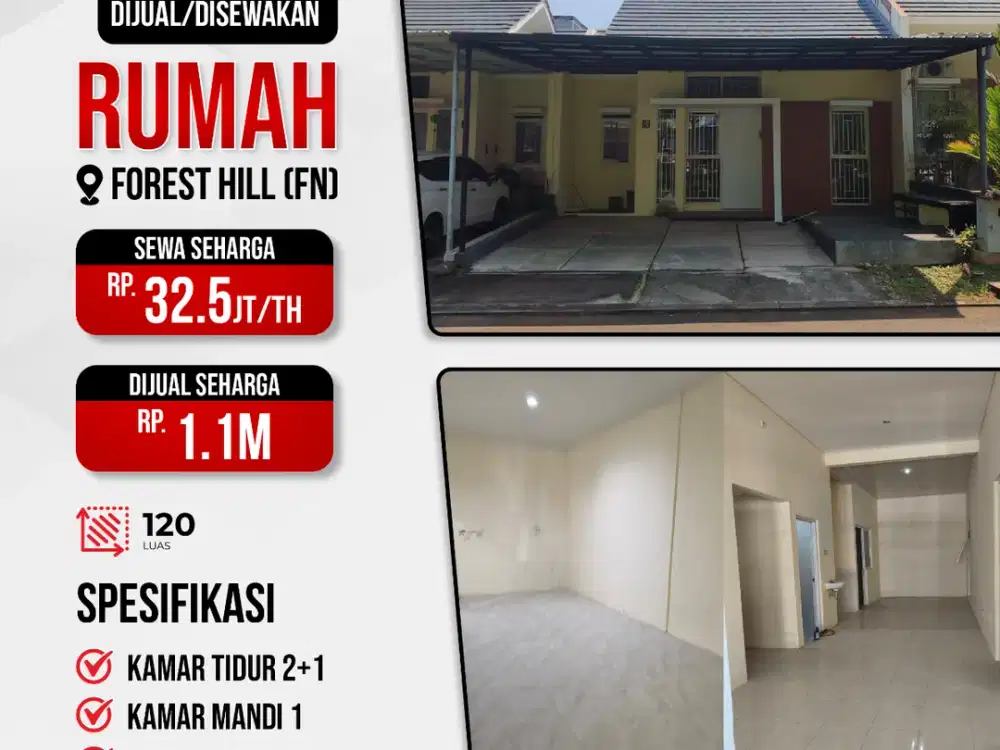 Sewa/ Jual Rumah di BSB