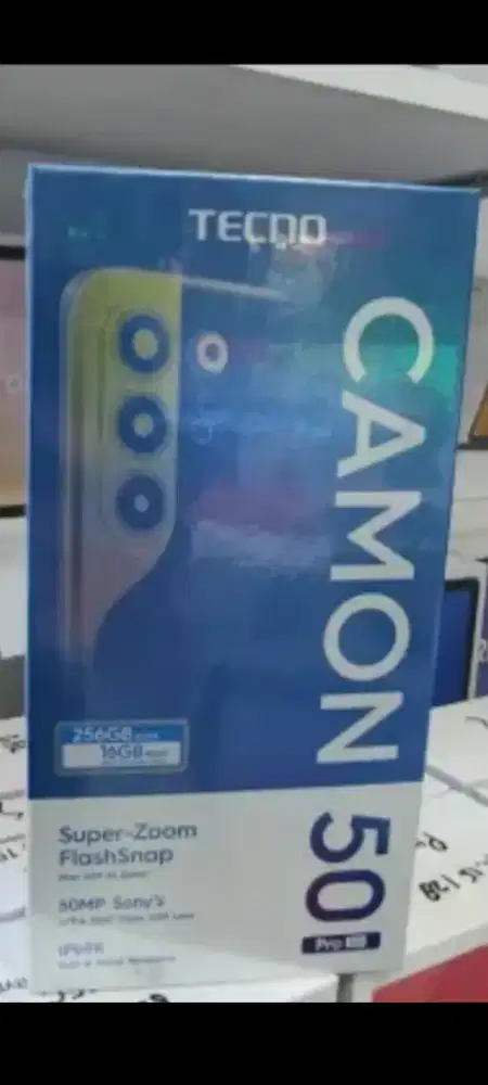 Tecno camon 50 pro ram 12gb 5G dancamon50 garansi resmi